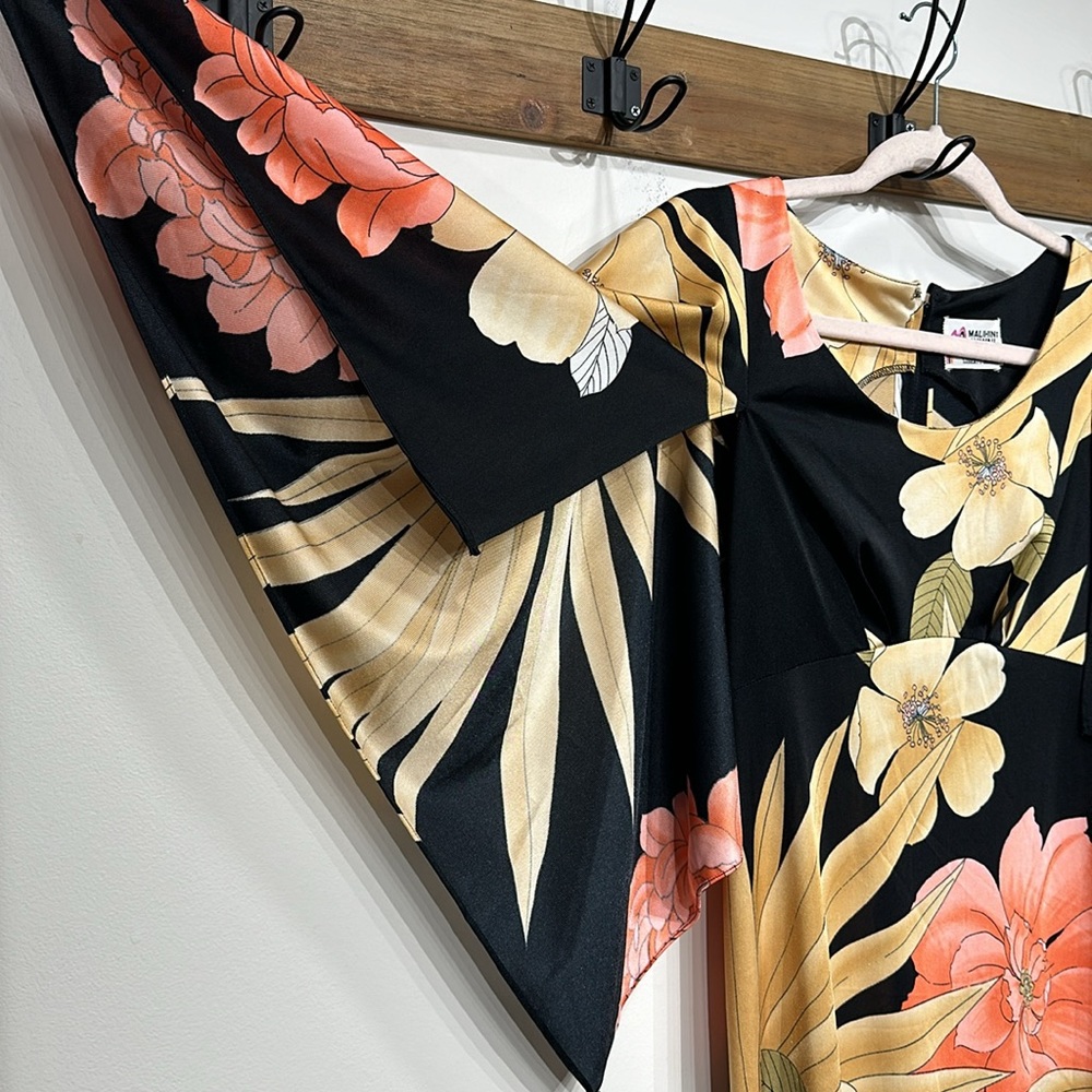 Malihini Hawaii for Liberty House Vintage Kimono Dress - Picture 9 of 15